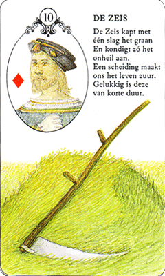 Lenormandkaart-De-zeis